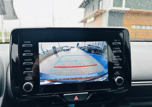 Toyota Yaris cena 68800 przebieg: 26792, rok produkcji 2021 z Gdańsk małe 172